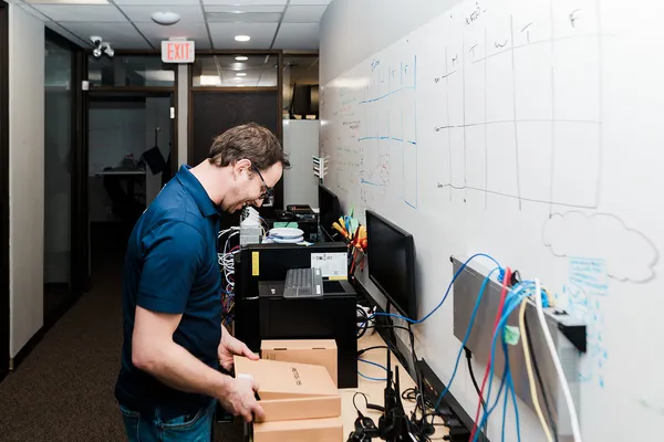 Adroit Technologies team and office workspace
